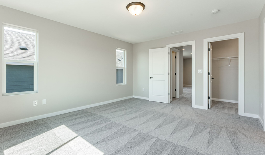 Bedroom of the Alpine floor plan