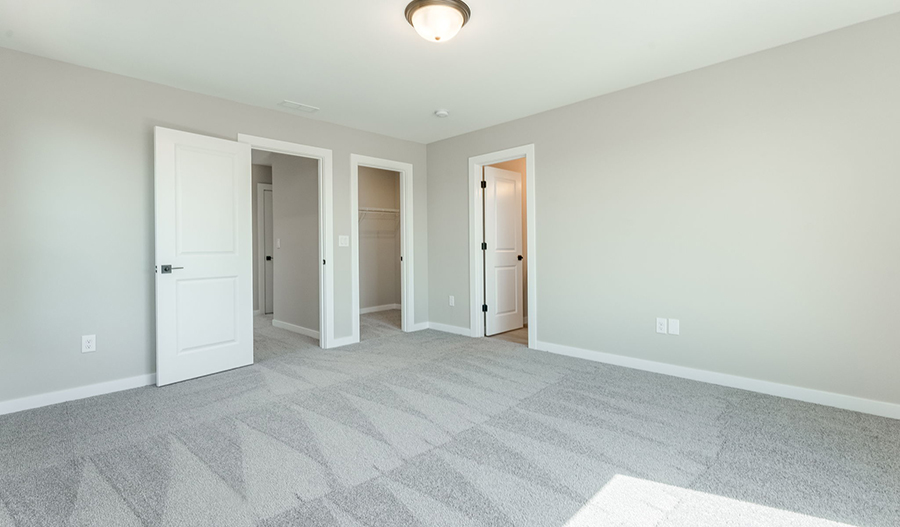 Bedroom of the Alpine floor plan
