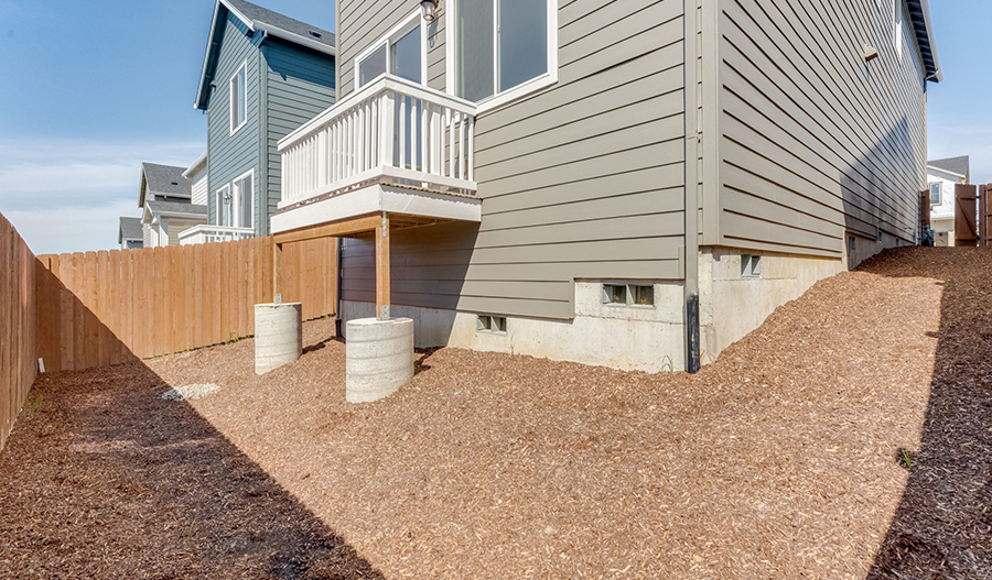 Rear Exterior of the Alpine floor plan