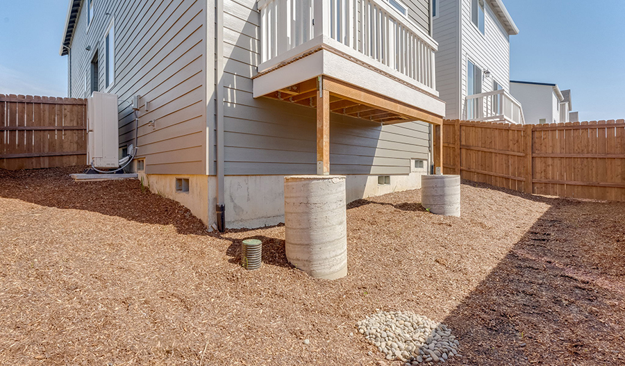 Rear Exterior of the Alpine floor plan