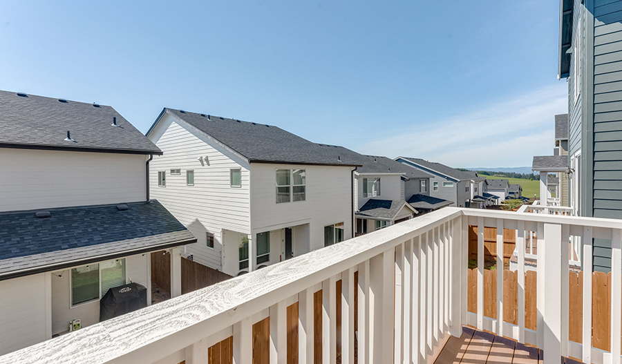 Rear Exterior of the Alpine floor plan