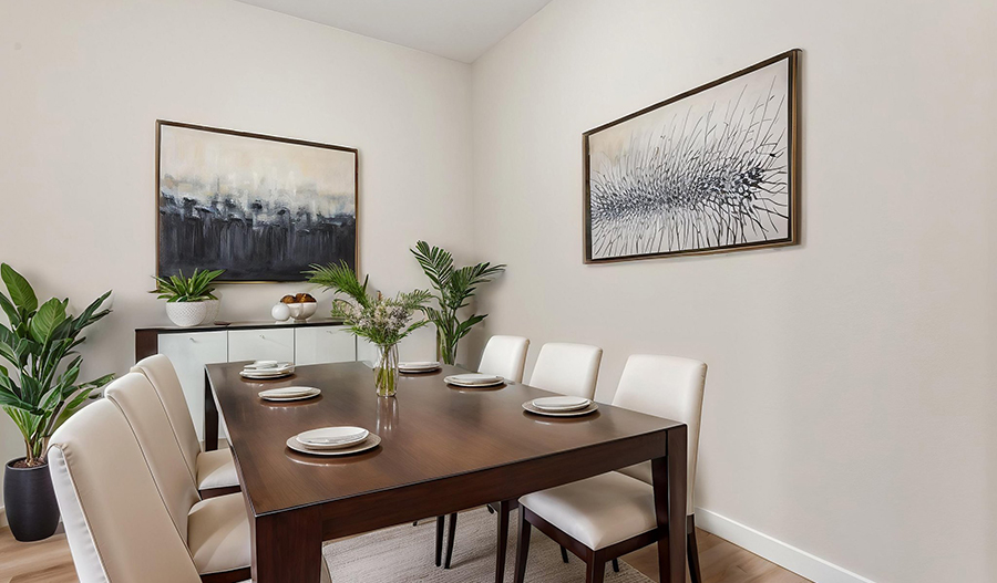 Dining Room of the Marblewood floor plan