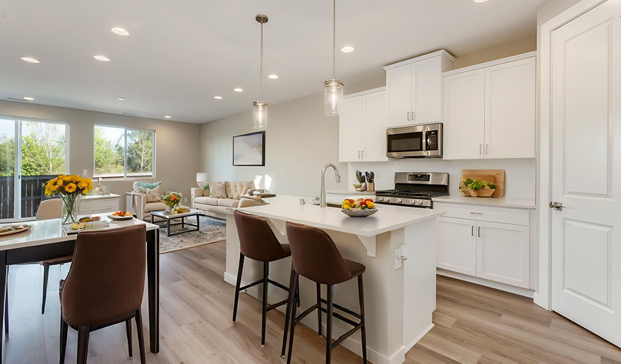 Kitchen of the Marblewood floor plan