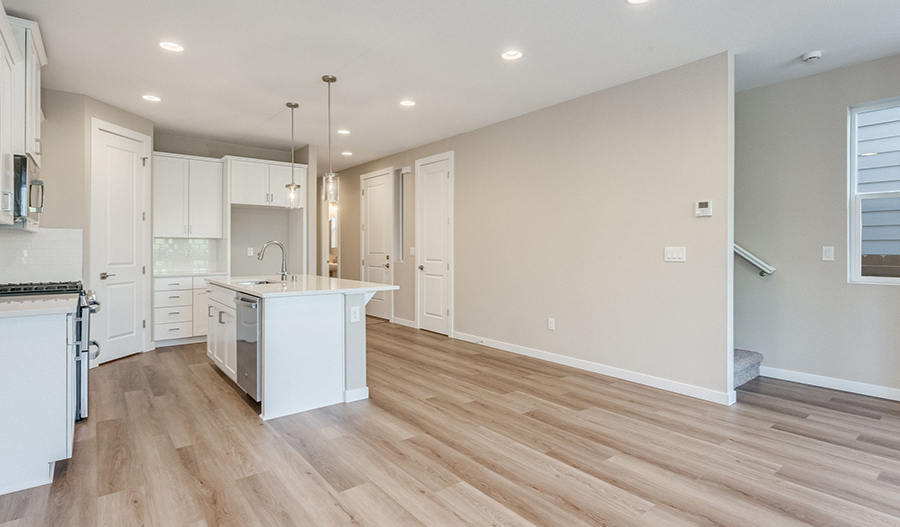 Great Room of the Marblewood floor plan
