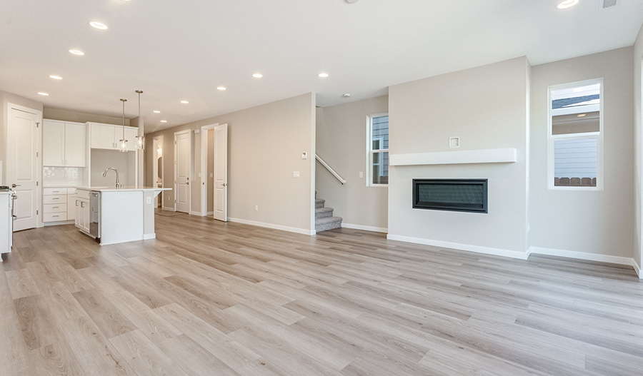 Great Room of the Marblewood floor plan