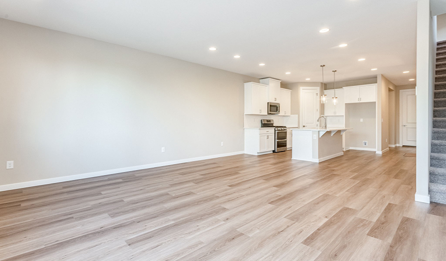 Great Room of the Marblewood floor plan