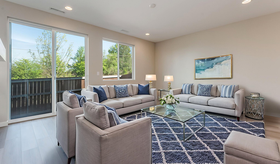 Great Room of the Marblewood floor plan
