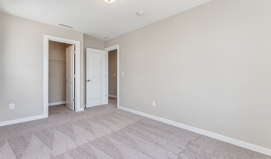 Bedroom of the Marblewood floor plan