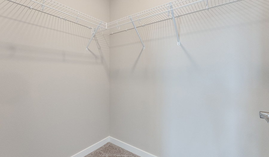 Closet of the Marblewood floor plan