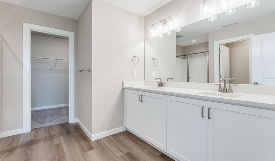 Bathroom of the Marblewood floor plan