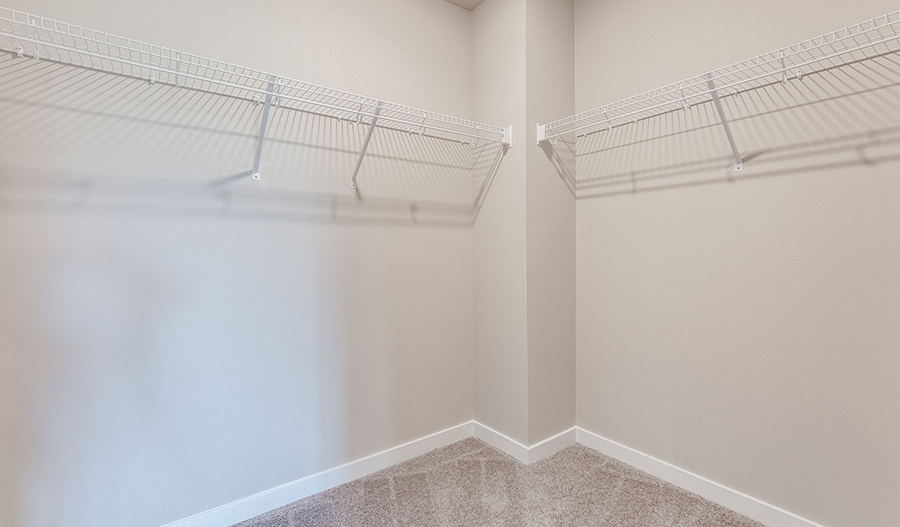 Closet of the Marblewood floor plan