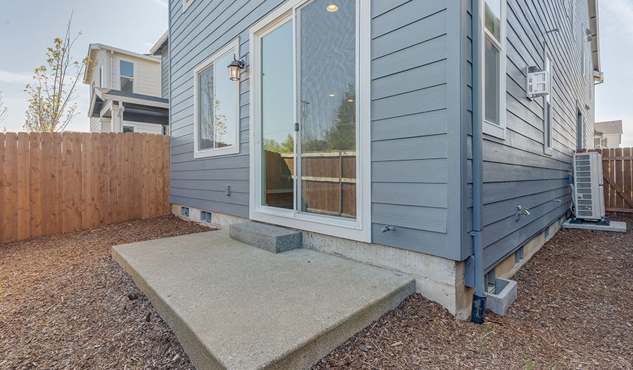 Rear Exterior of the Marblewood floor plan