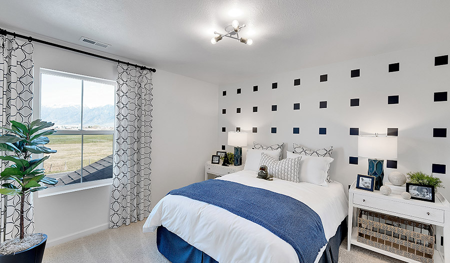 Bedroom of the Lapis floor plan
