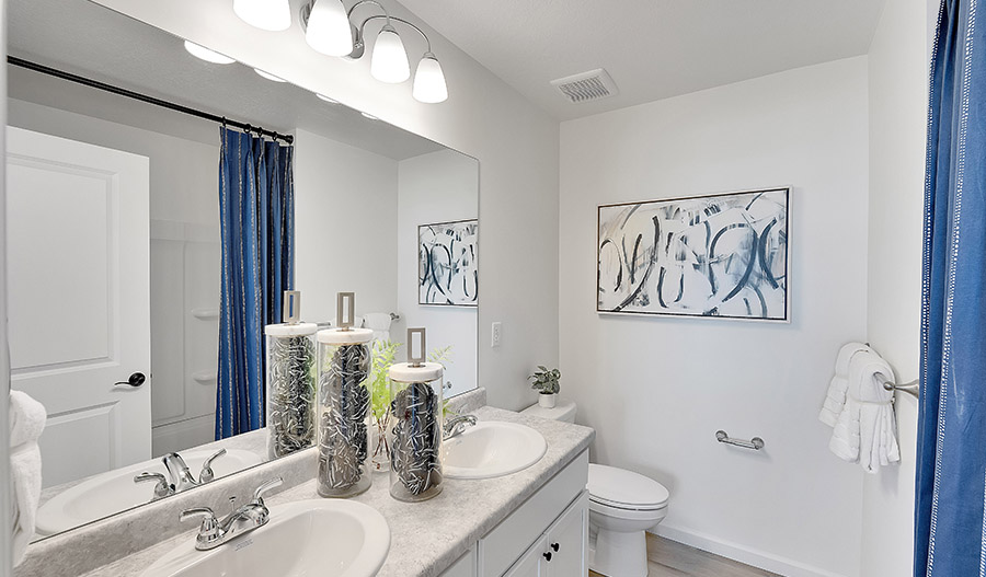 Bathroom of the Lapis floor plan