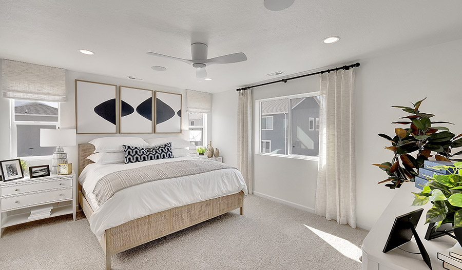 Bedroom of the Lapis floor plan