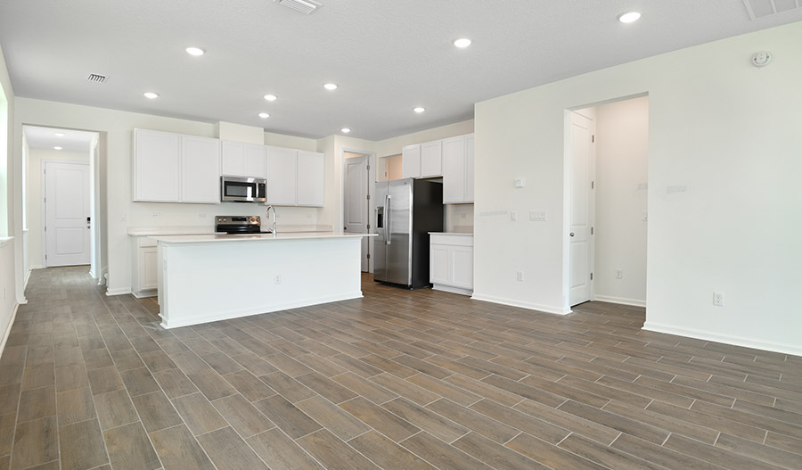 Great Room of the Lynwood floor plan