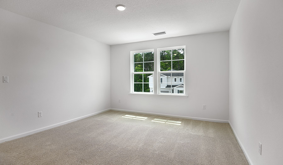 Bedroom of the Lynwood floor plan