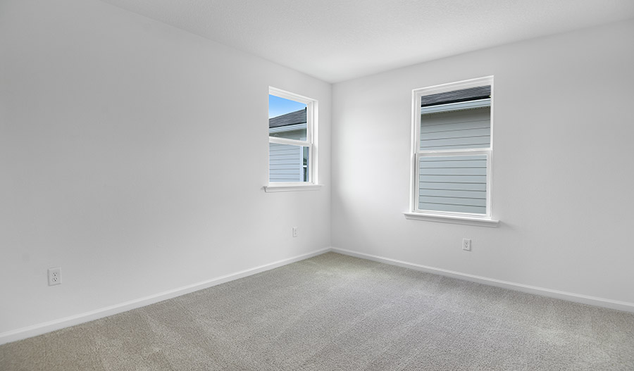 Bedroom of the Lynwood floor plan