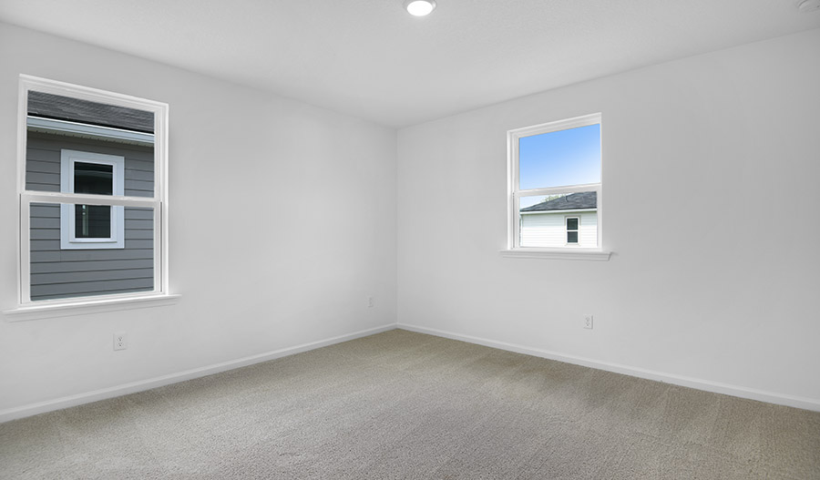 Bedroom of the Lynwood floor plan