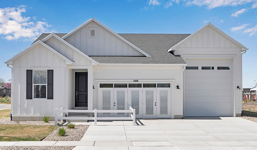 Exterior of the Pewter floor plan