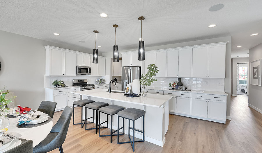 Kitchen of the Pewter floor plan