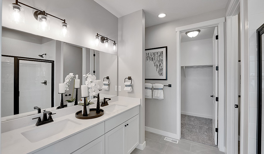 Bathroom of the Pewter floor plan