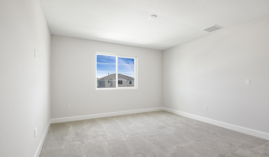 Bedroom of the Lynwood floor plan