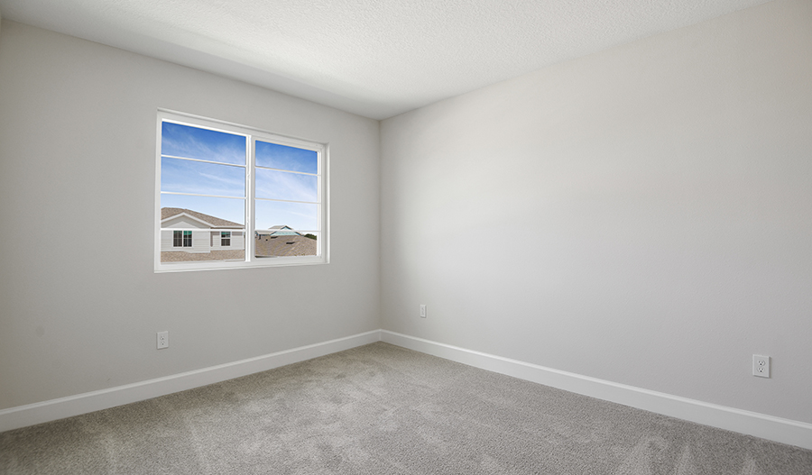 Bedroom of the Lynwood floor plan