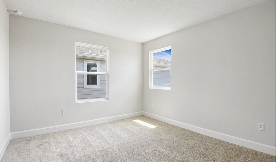 Bedroom of the Lynwood floor plan