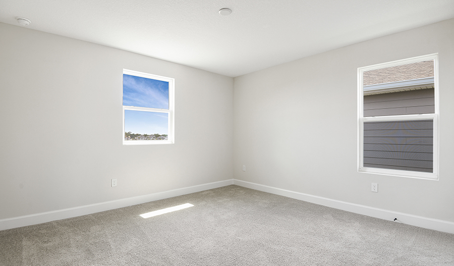 Bedroom of the Lynwood floor plan