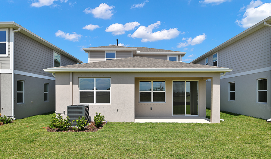 Rear Exterior of the Lynwood floor plan