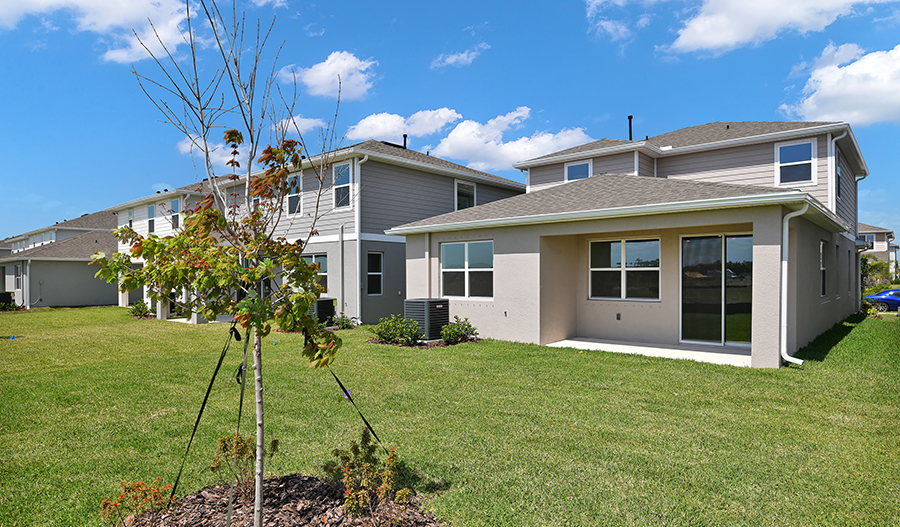 Rear Exterior of the Lynwood floor plan