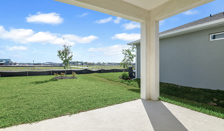 Rear Exterior of the Palm floor plan