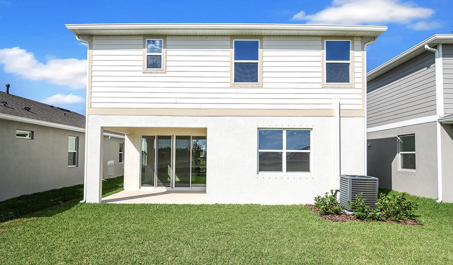 Rear Exterior of the Palm floor plan