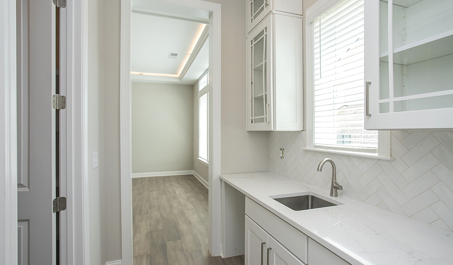 Butler Pantry  of the HillaryII floor plan