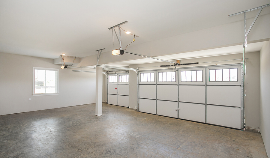 Garage of the HillaryII floor plan