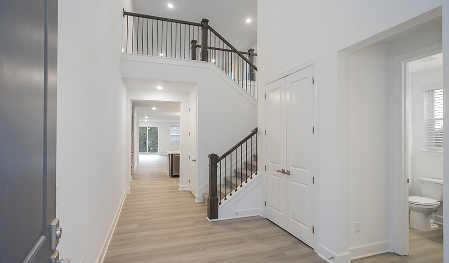 Entry of the Dupont floor plan