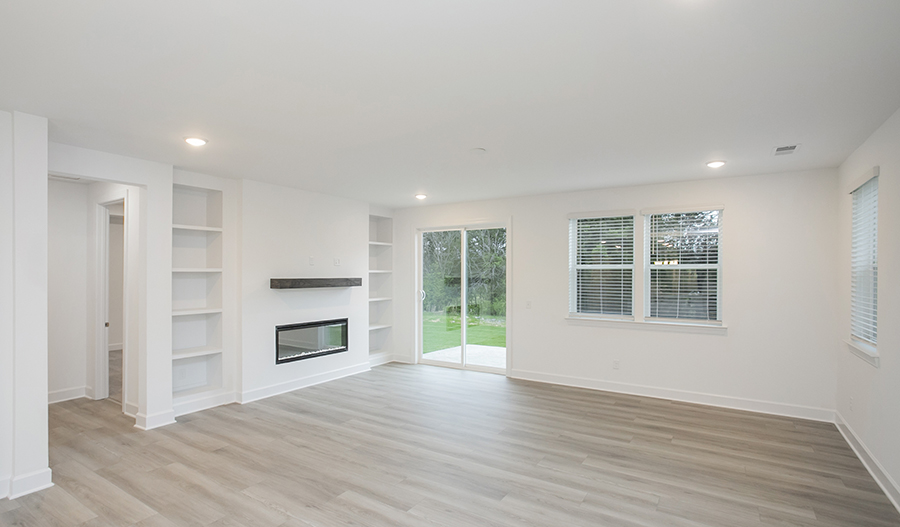 Great Room of the Dupont floor plan