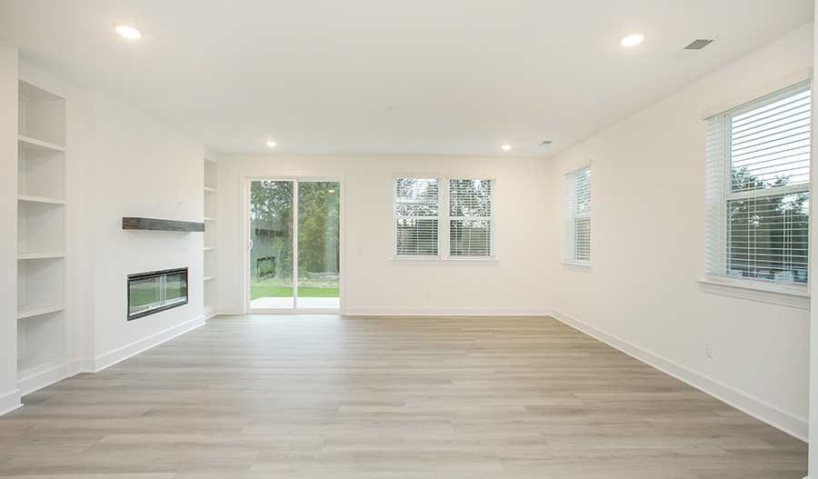 Great Room of the Dupont floor plan