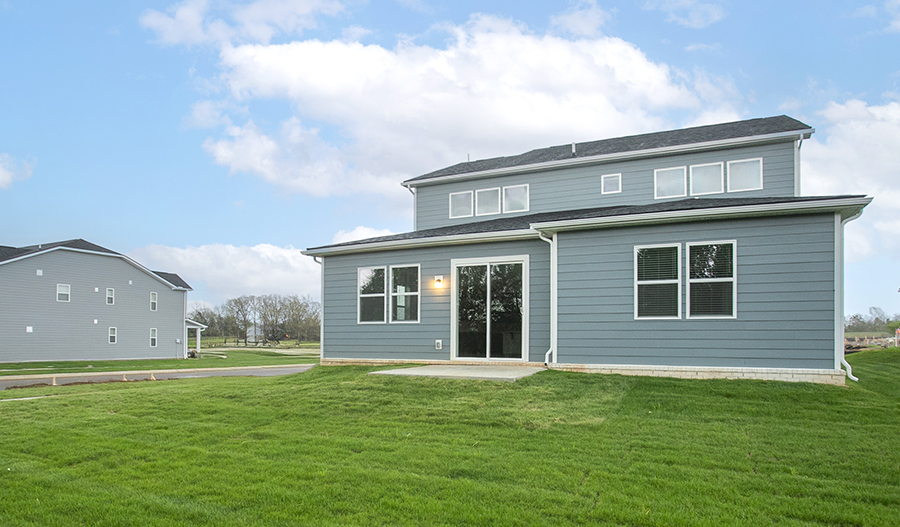 Rear Exterior of the Dupont floor plan