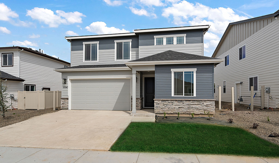 Exterior of the Pearl floor plan
