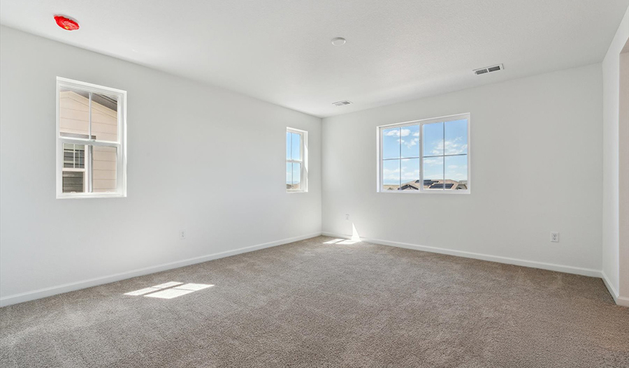 Bedroom of the Pearl floor plan