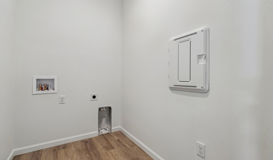 Laundry Room of the Peridot floor plan