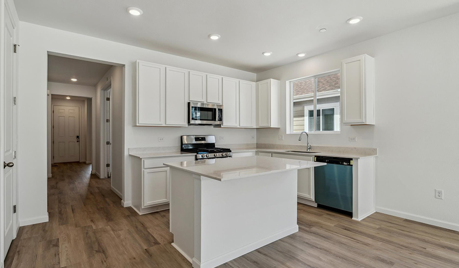 Kitchen of the Peridot floor plan