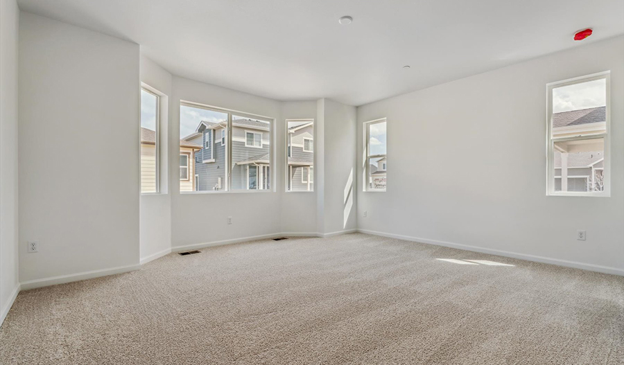 Bedroom of the Peridot floor plan