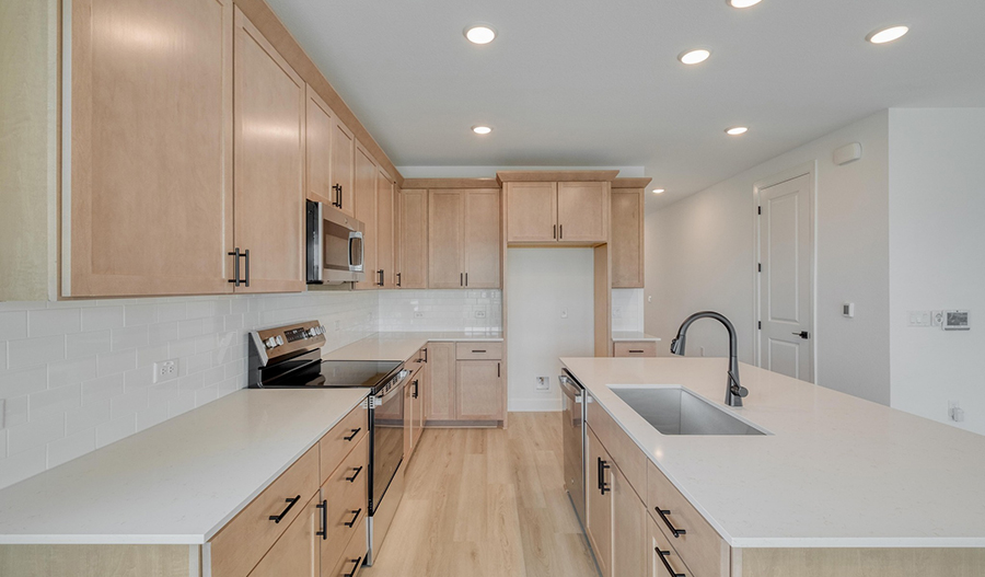 Kitchen of the Moonstone floor plan