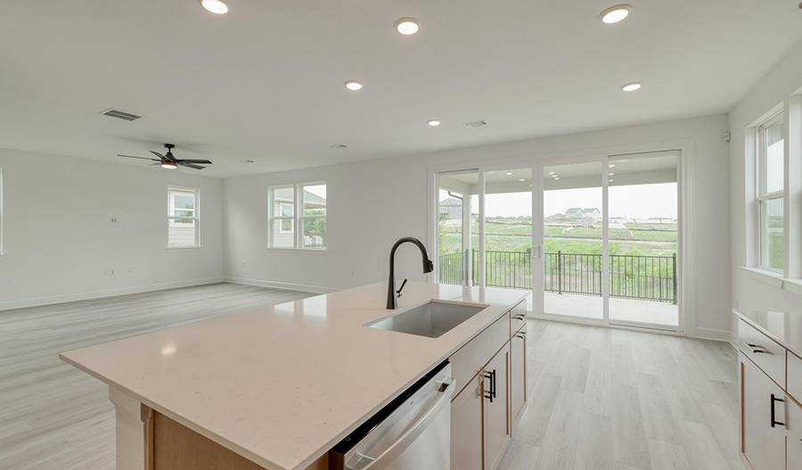 Kitchen of the Moonstone floor plan