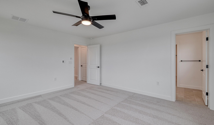 Bedroom of the Moonstone floor plan