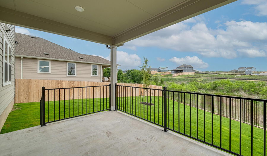 Rear Exterior of the Moonstone floor plan