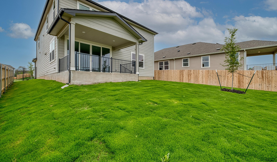 Rear Exterior of the Moonstone floor plan